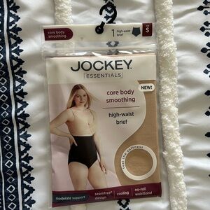 Jockey Essentials Core Body Smoothing High-Waist Brief - Tan